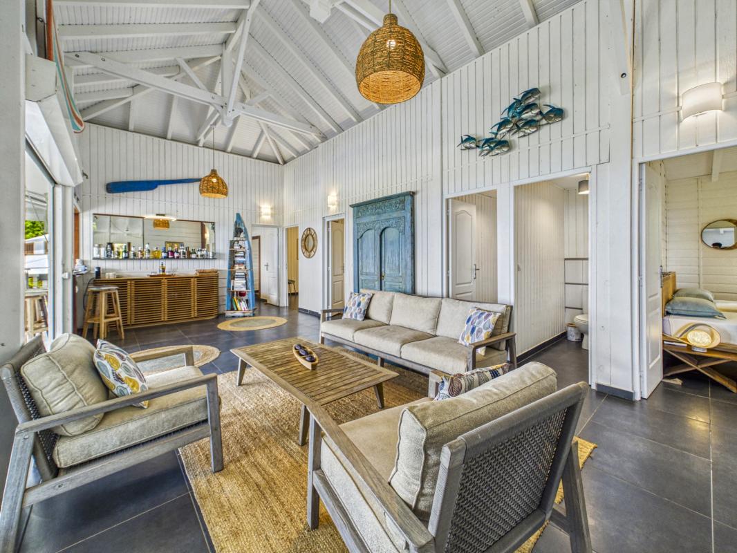 9.Guadeloupe Deshais- location villa 4 chambres 8 personnes avec piscine vue Mer